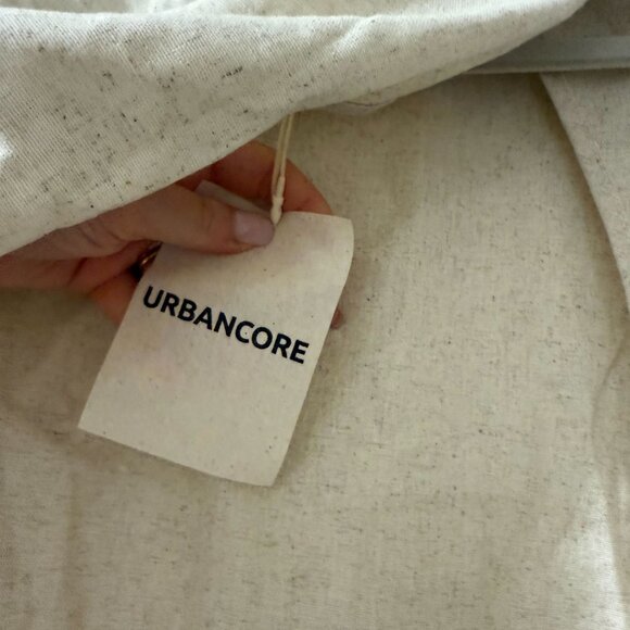 🌾 URBANCORE Linen Blend Two-Piece Set – Natural Beige – Size M 🌾 - Picture 2 of 9